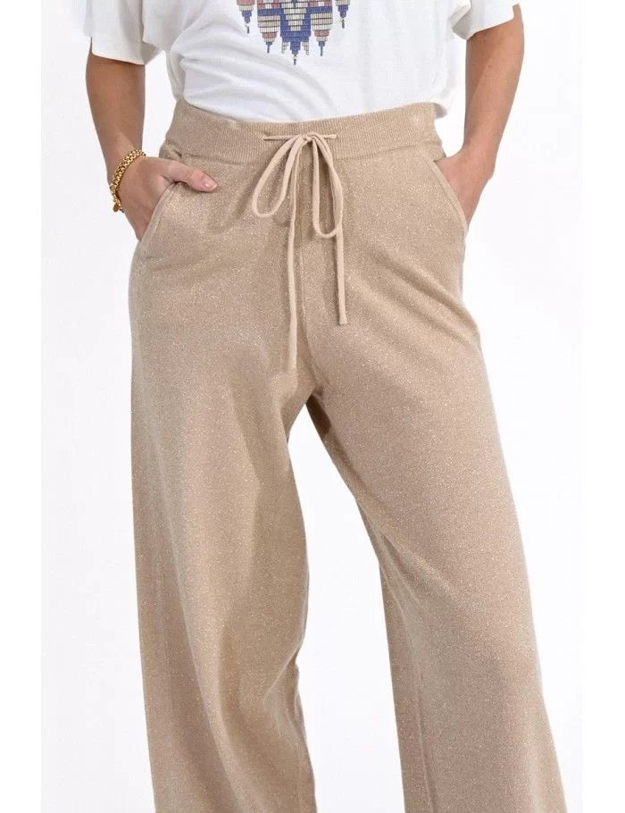 Knitted Pants with Lurex