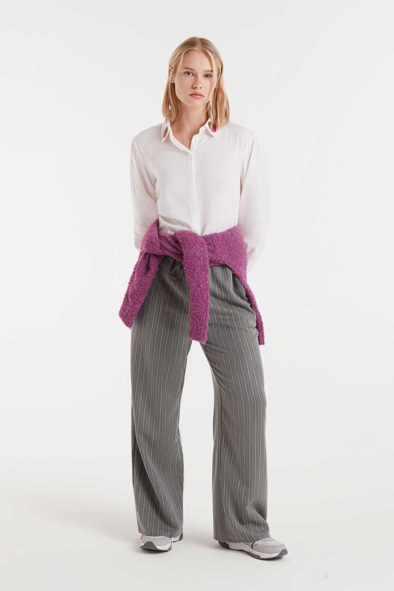 Strawberry Collar Shirt