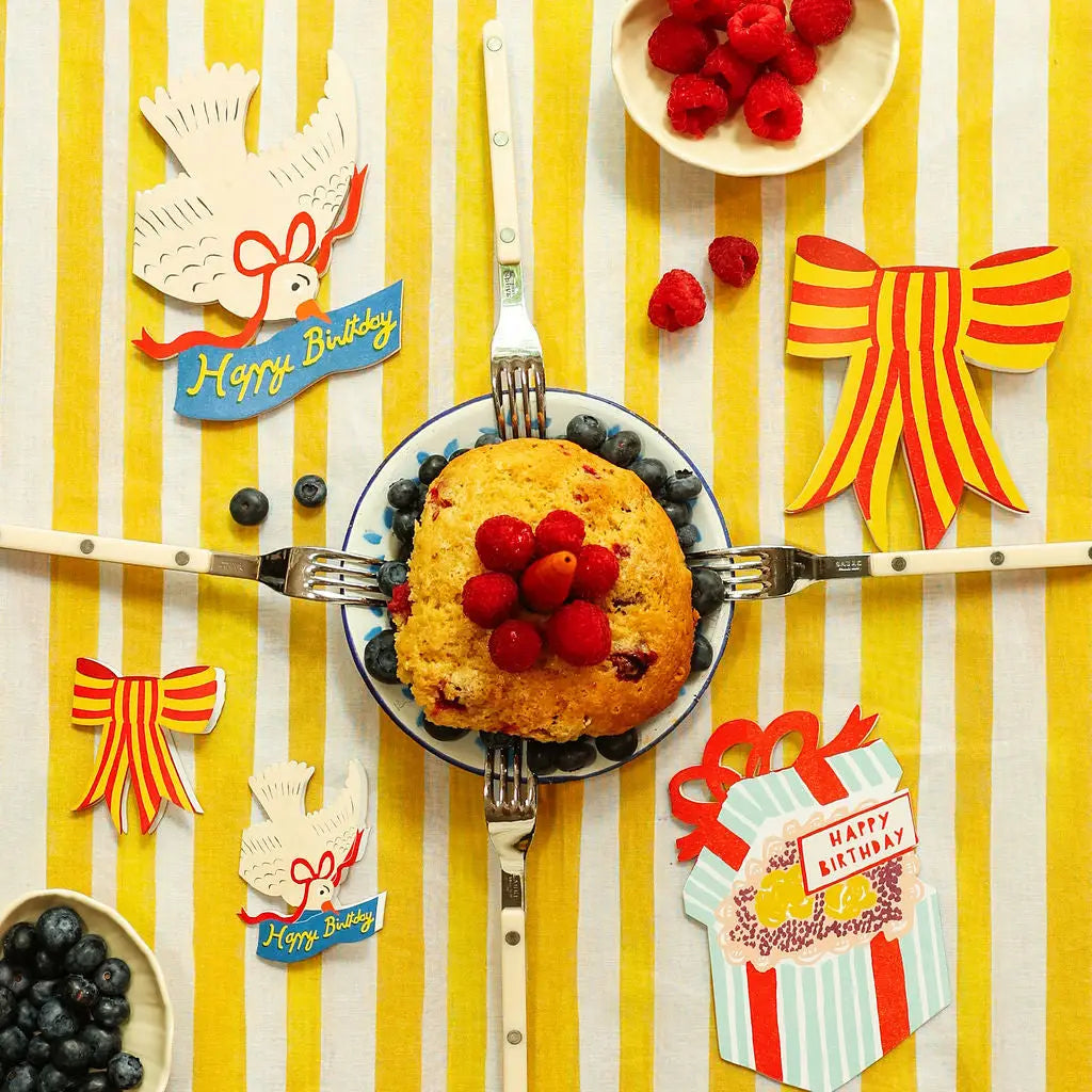 Heart Cake Birthday Collection - Die Cut Card
