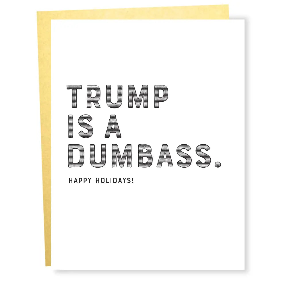 Trump/Dumbass Holiday Card