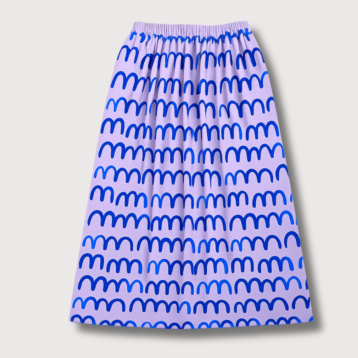Waves Lilac Skirt