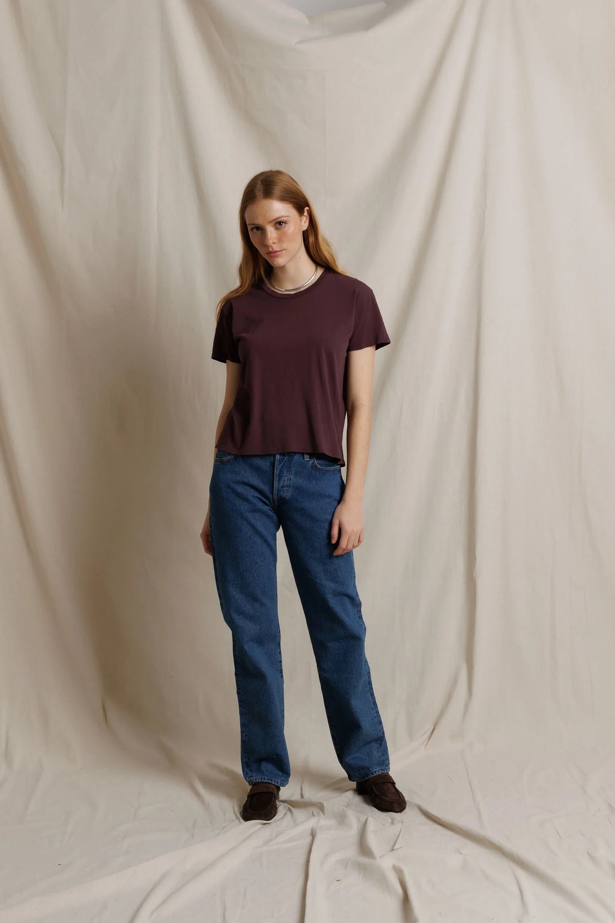Harley Tee - Cherry Lacquer