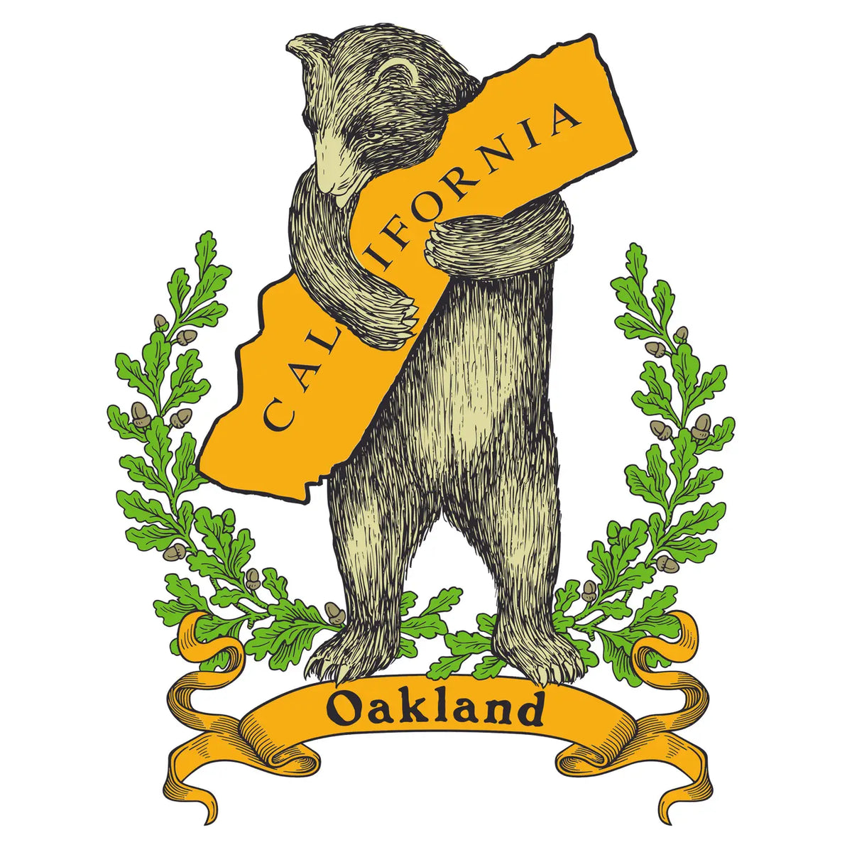Oakland Bear Hug Kids Tee
