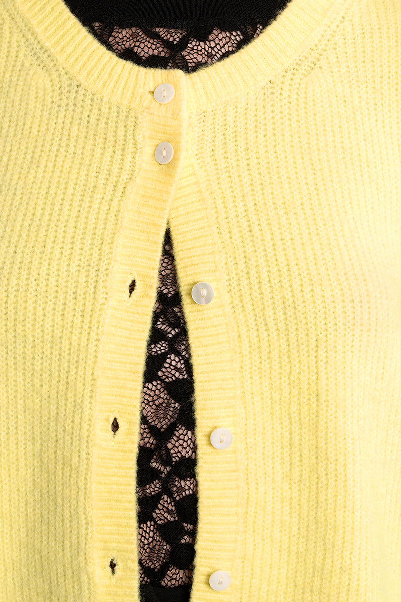 Sweater Vest - Yellow