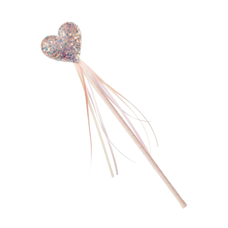 Sequin Heart Wand