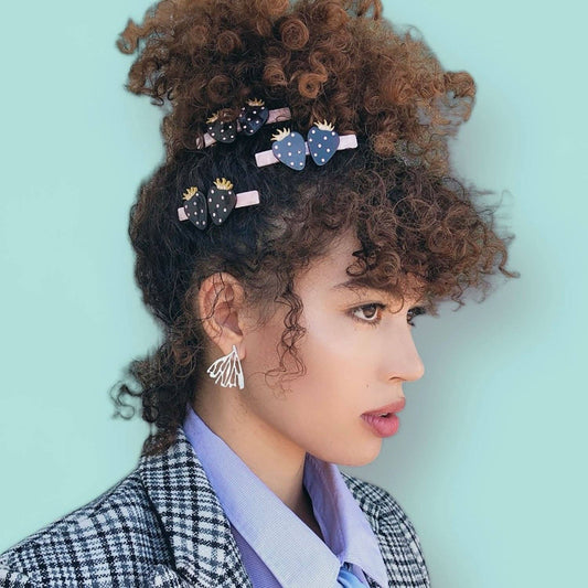 Strawberries Hair Barrette