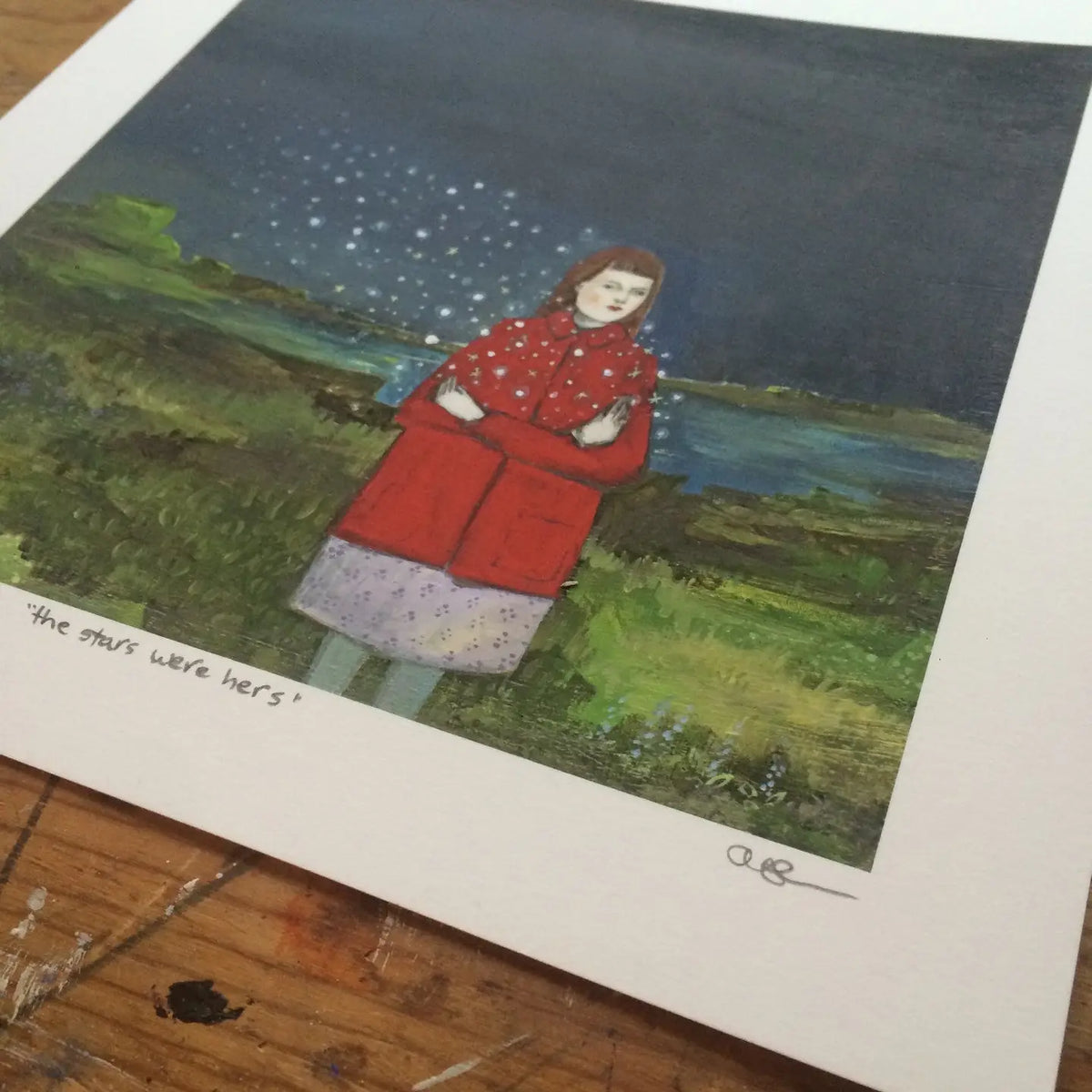 The Stars Were Hers - Print