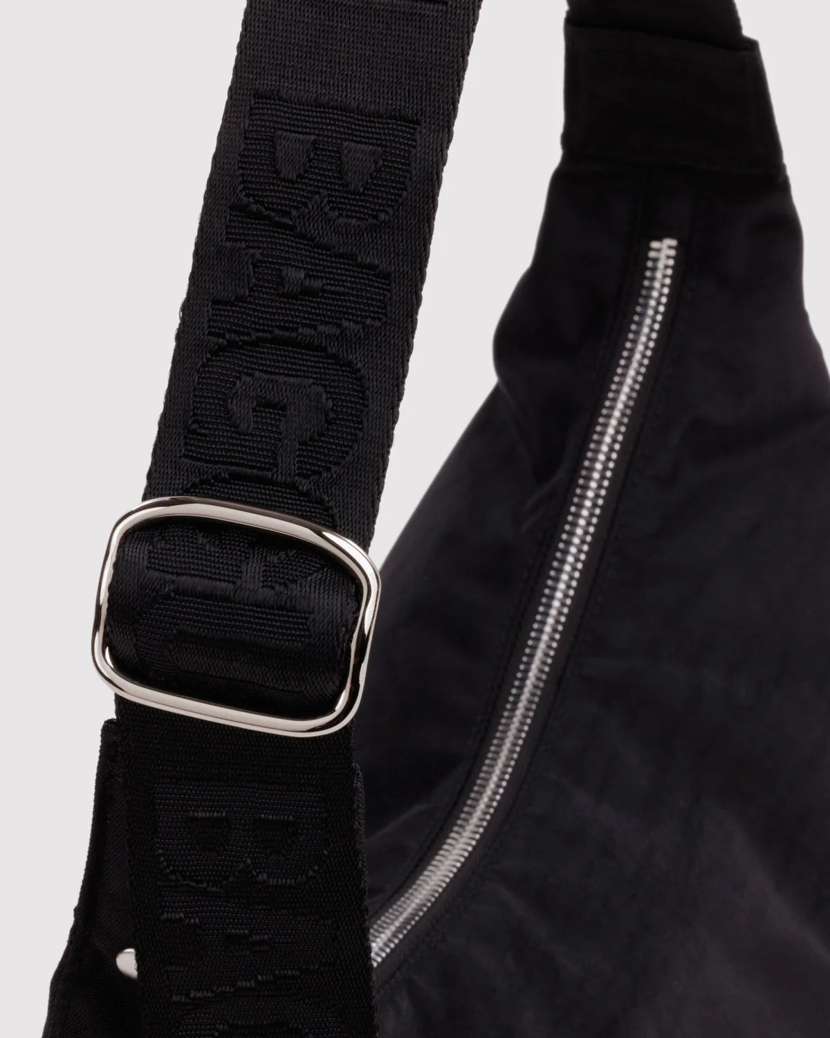 Medium Nylon Baggu Crescent Bag - Studs