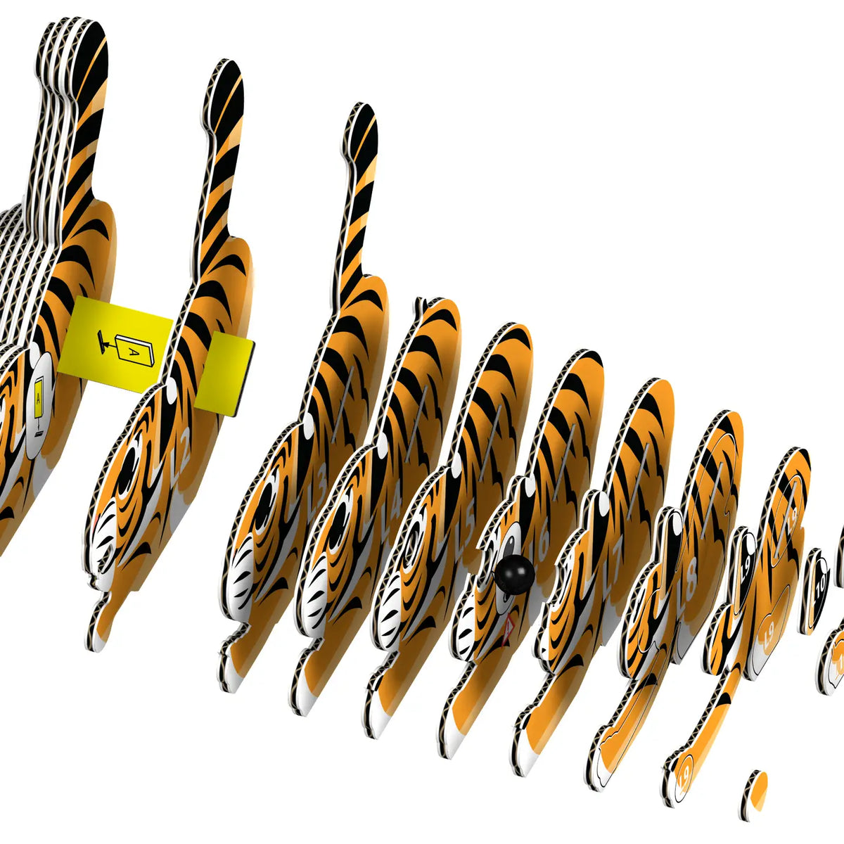 Eugy Tiger 3D Puzzle