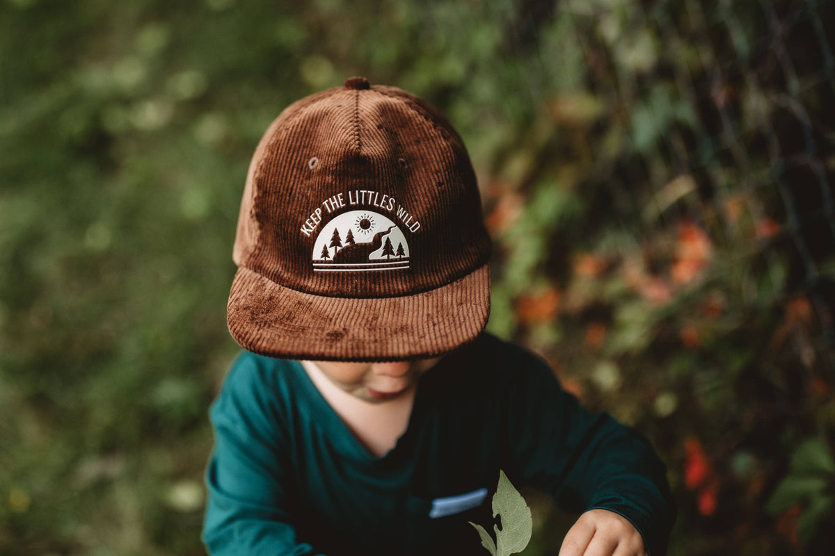 Rivers- brown corduroy hat