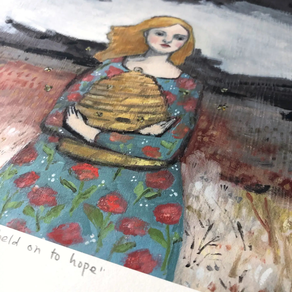 She Held On To Hope - Giclee Print