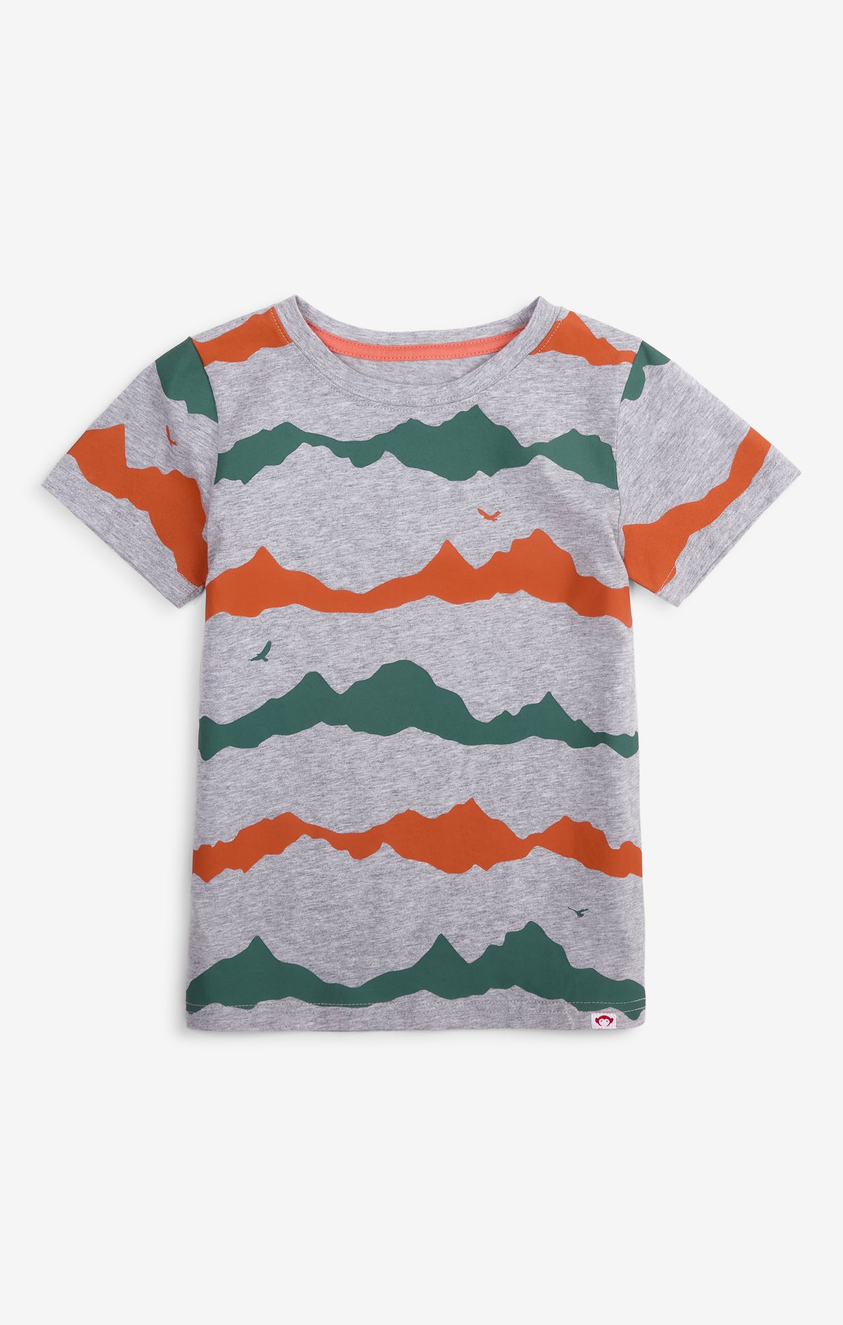 Graphic S/S Tee - Heather Mist