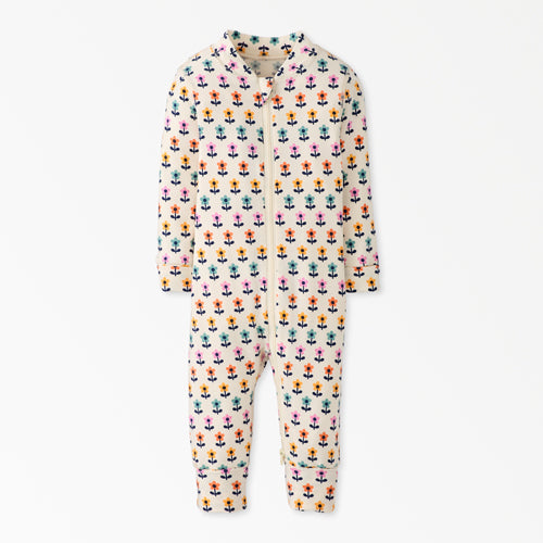 Baby 2-Way Zip Sleeper in HANNASOFT™ - Tulips