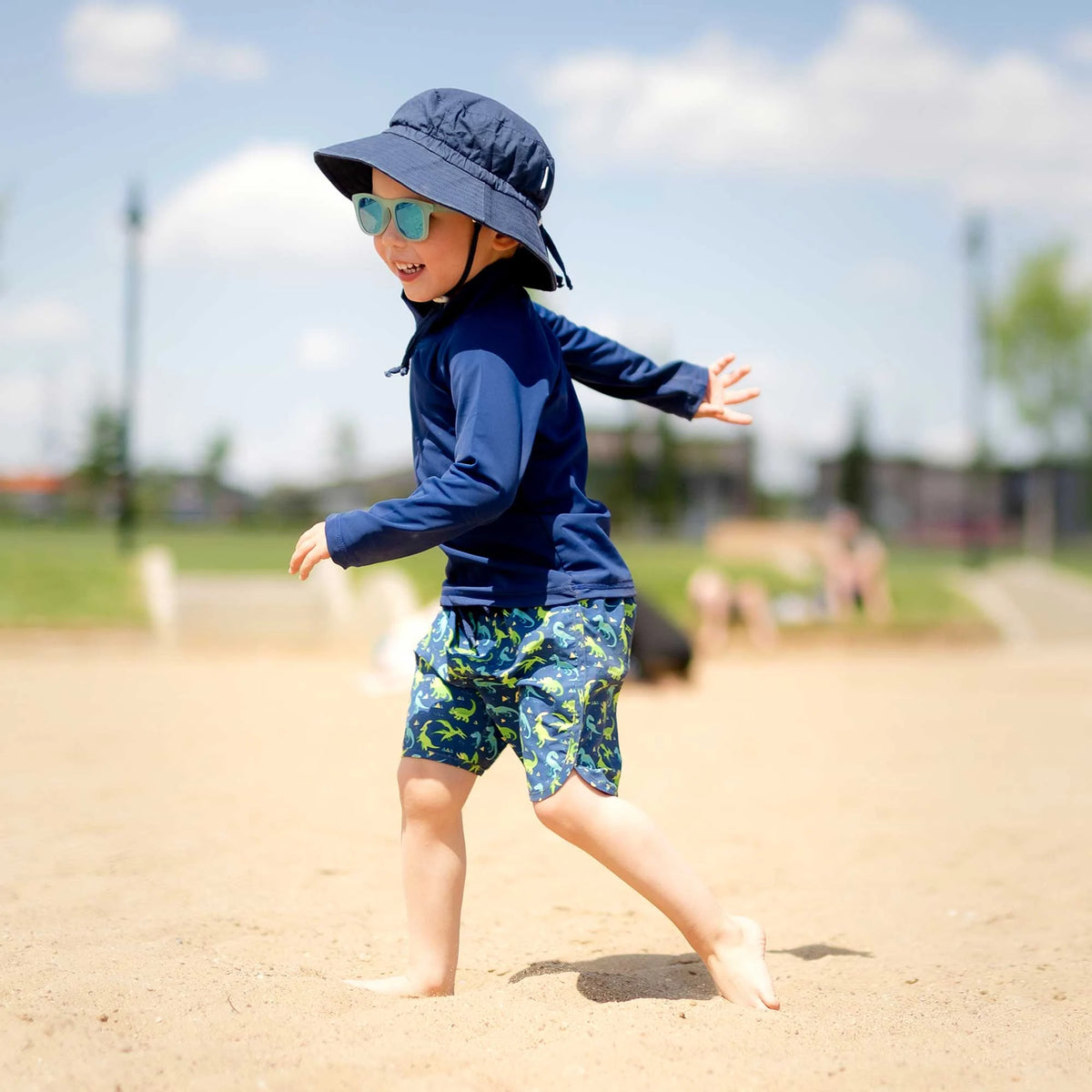 Kids UV Swim Shorts | Dinoland