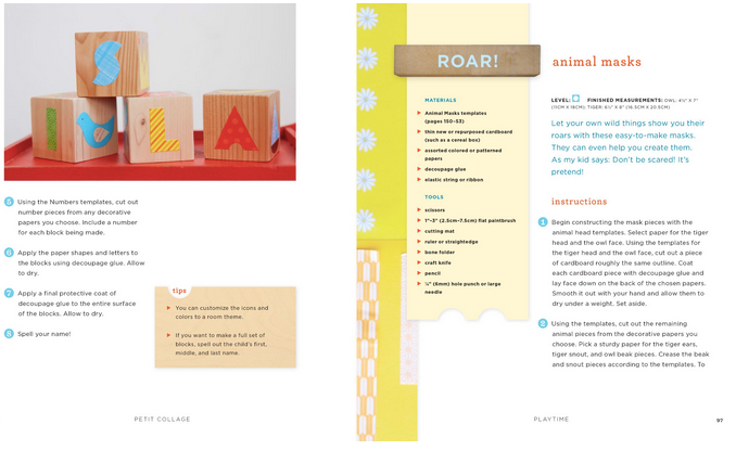 Petit Collage: 25 Easy Craft and Décor Projects for a Playful Home