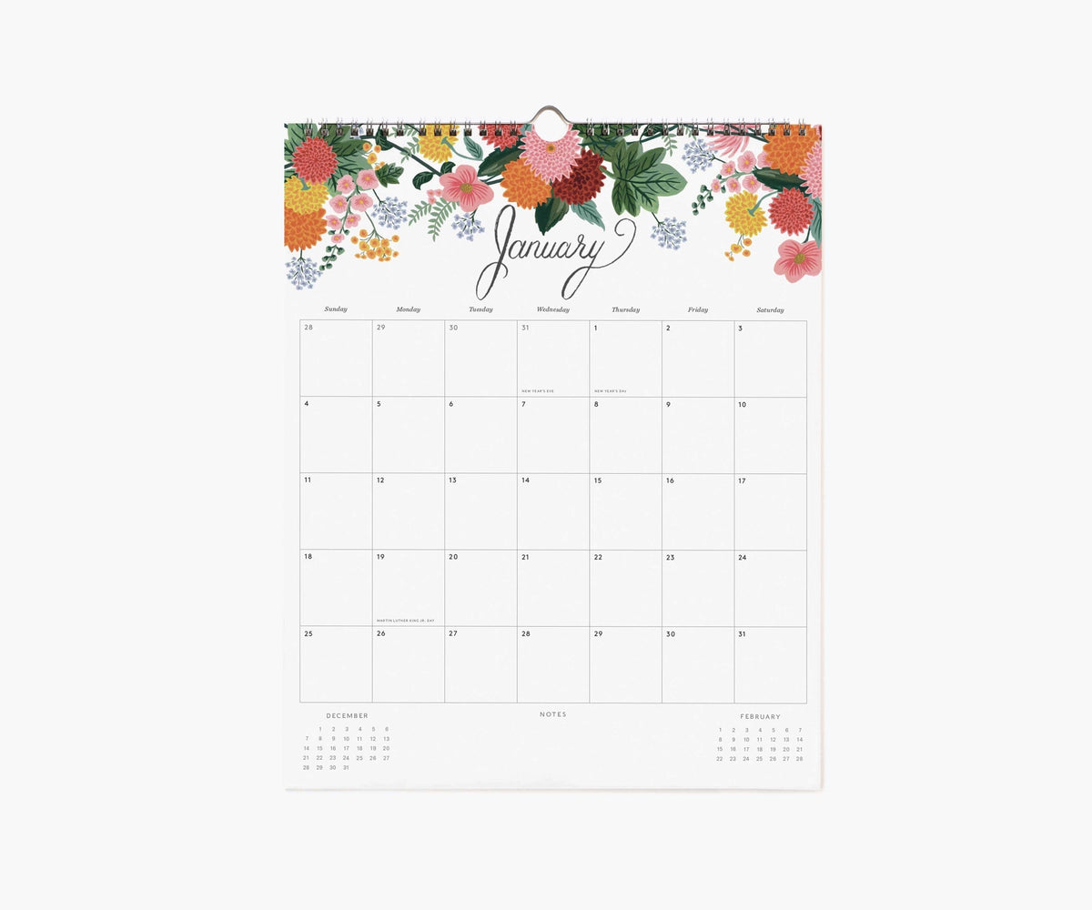 2026 Dahlia Appointment Calendar