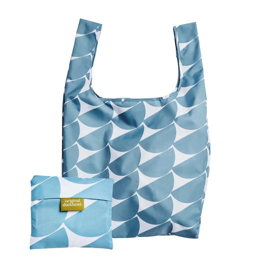 Denim Moon Pattern Reusable Eco Friendly Tote Bag