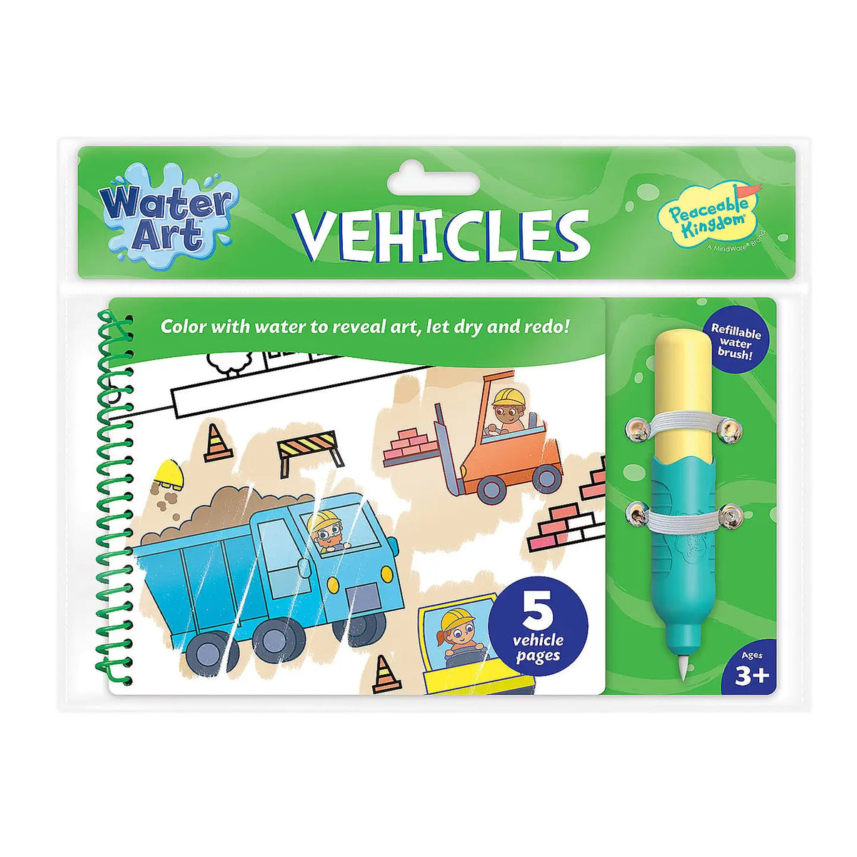 Water Art Book: Vehicles