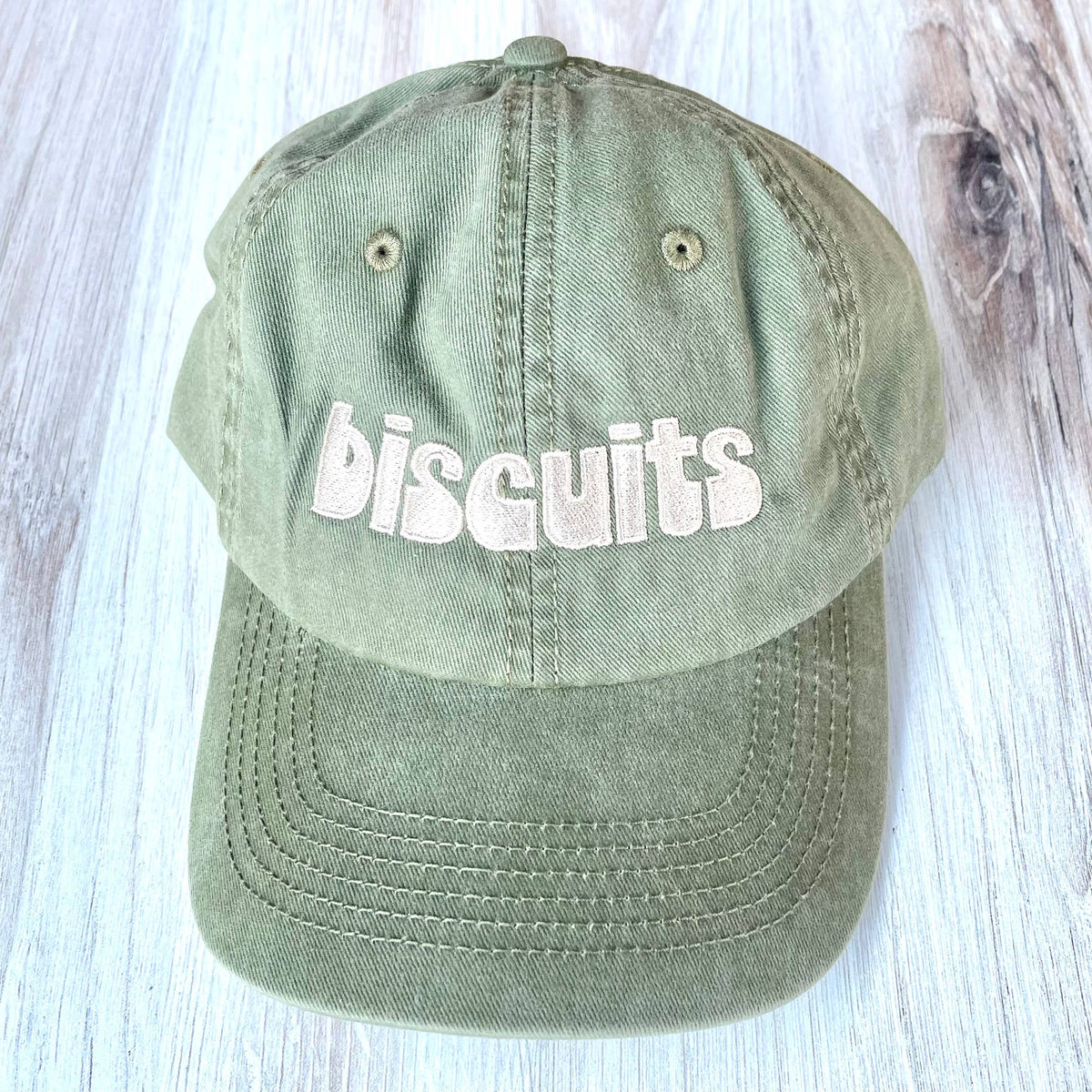 Biscuits Baseball Cap Dad Hat