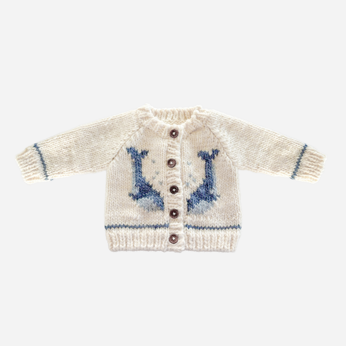 Whale Nautical Cardigan