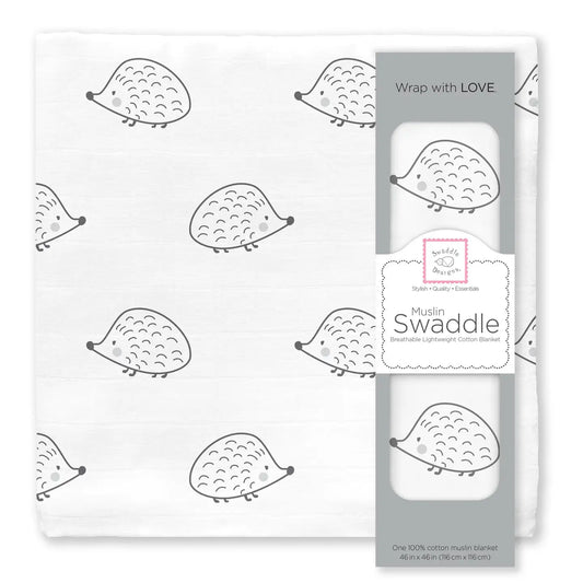 Hedgehog Swaddle Blanket