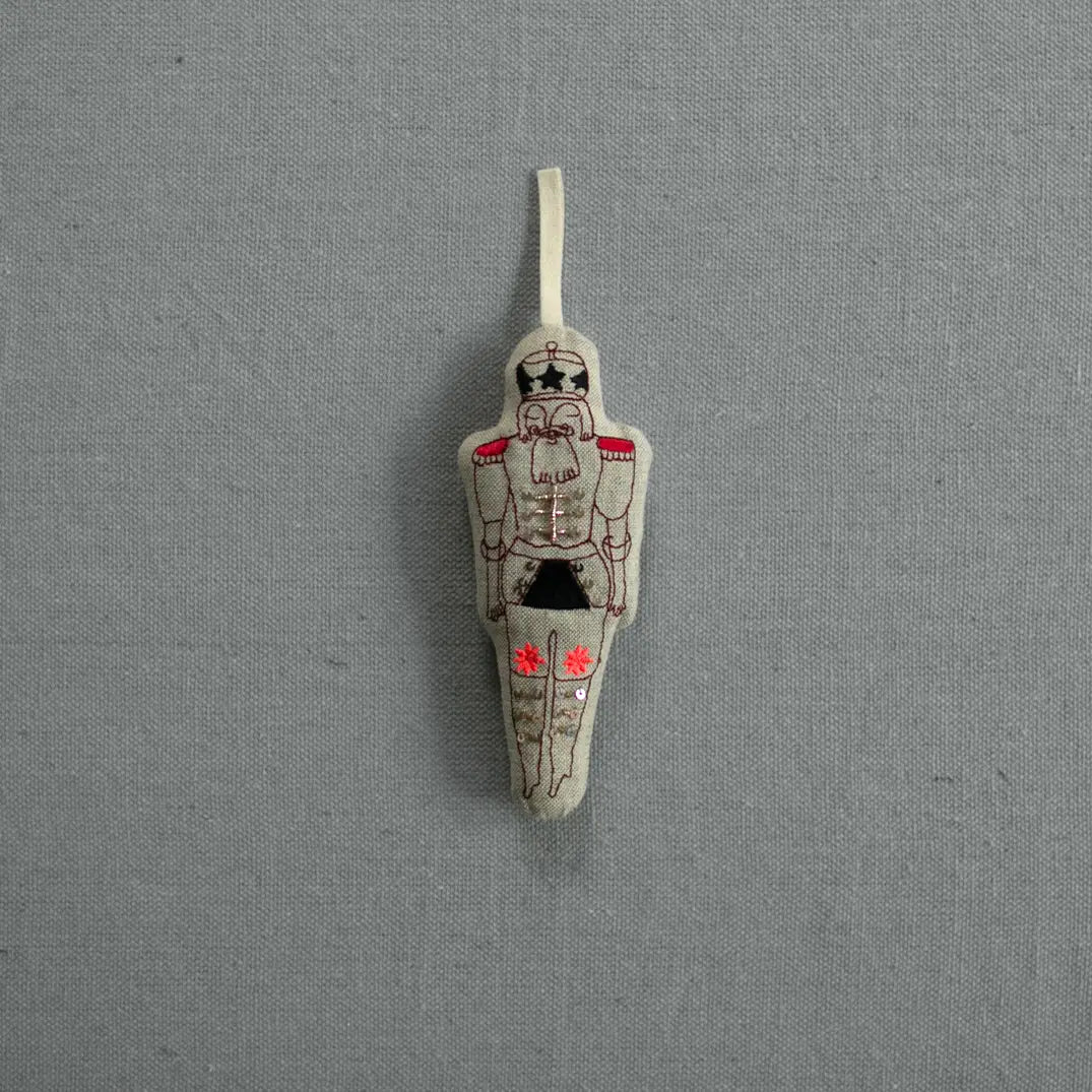 The Nutcracker, Cotton & Lavender Filled Ornament, Token