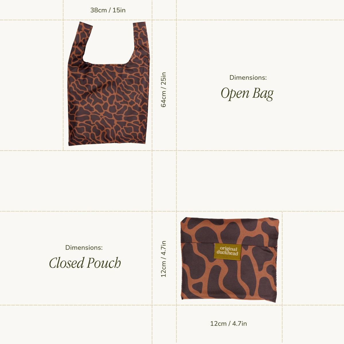 Coffee Ripples Eco-Friendly Reusable Shopping Bag