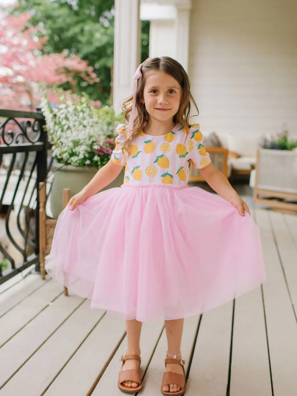 Tutu Puff Dress - Lemonade