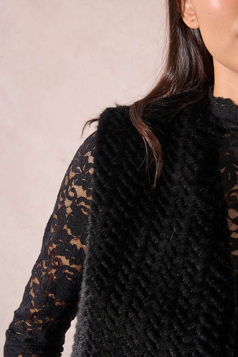 Faux Fur Vest