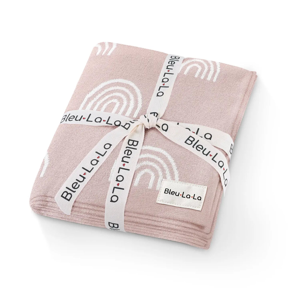 100% Cotton Swaddle Receiving Baby Blanket - Rainbow