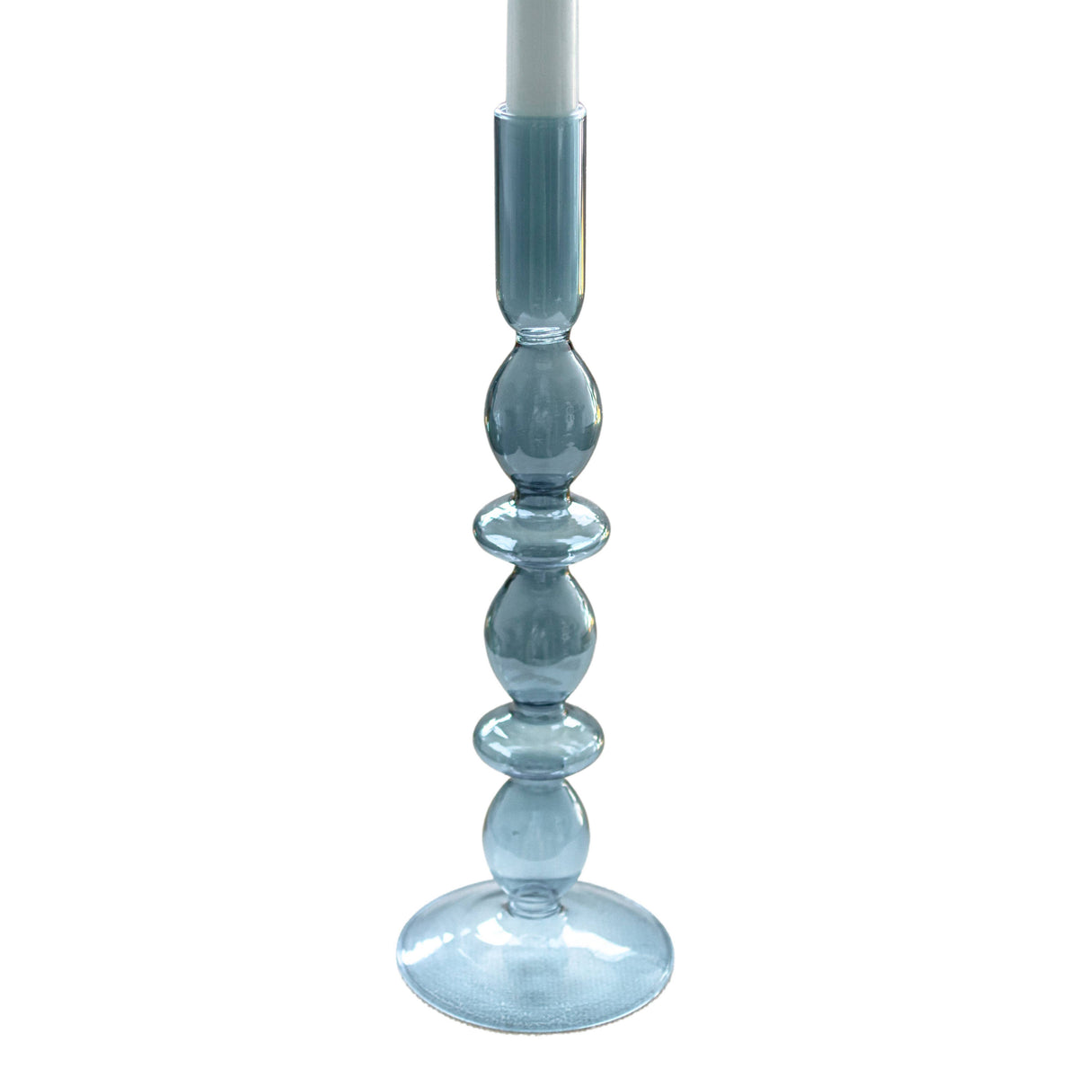 Azure Blue Candle Holder