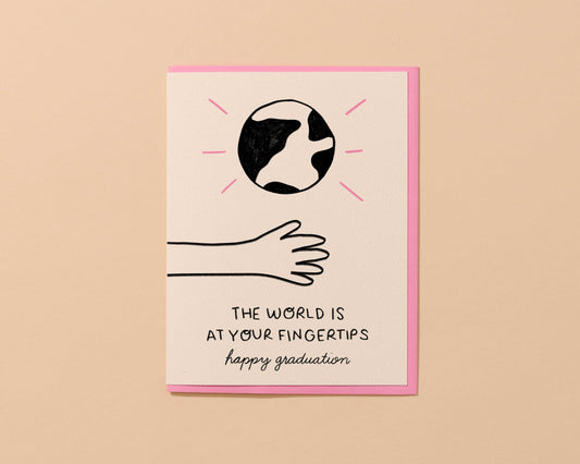 Graduation Congrats Card—At Your Fingertips