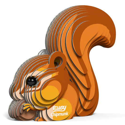 Eugy Chipmunk 3D Puzzle