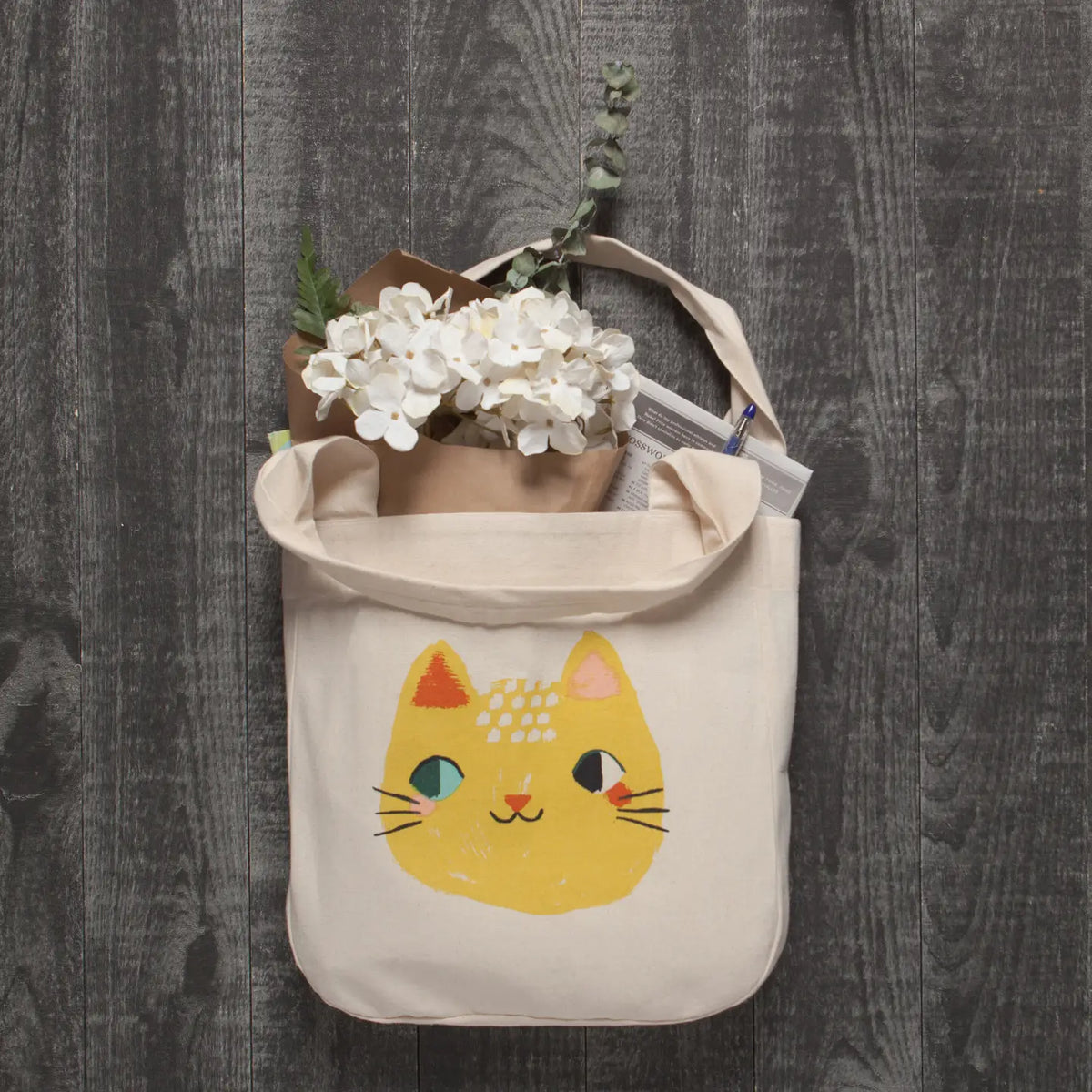 Danica Studio Meow Meow Cats Tote Bag
