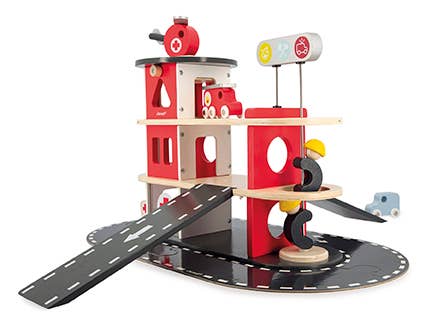 Bolid | Fire Station | 5 Vehicles Included | Imagination