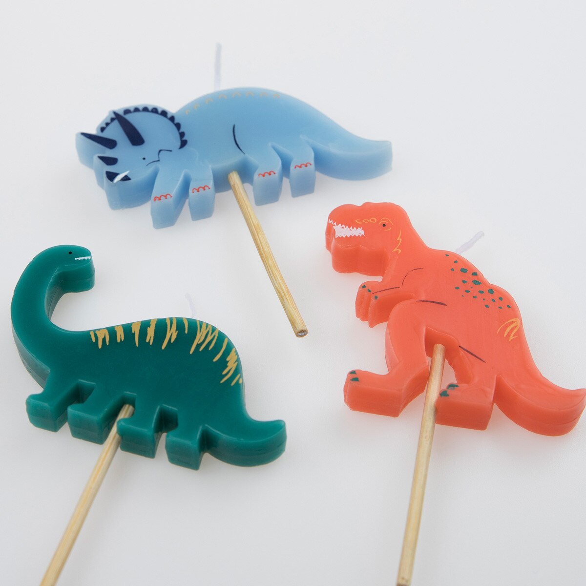 Dinosaur Candles (x5)