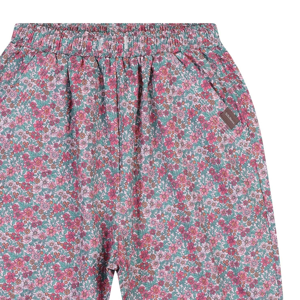 Floral Print Capri Balloon Baggy Pants