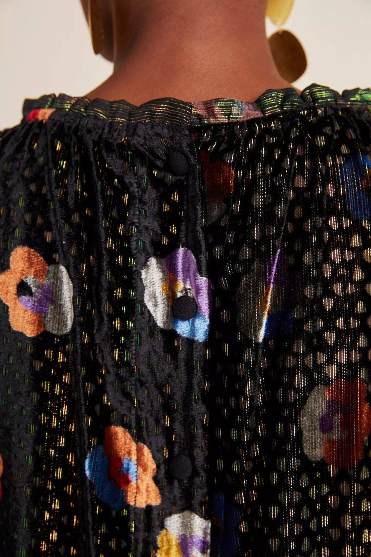 Kelton Velvet Blouse-Elektra Pansey