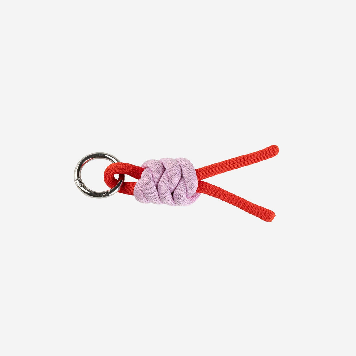 Colorblock Knot Keychain - Two Colors