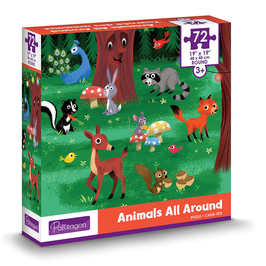 Animals All Around Puzzle
