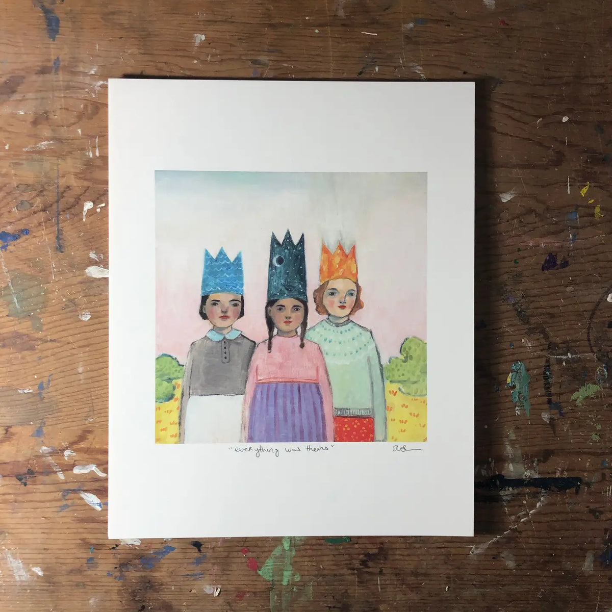 Everything Was Theirs - Print