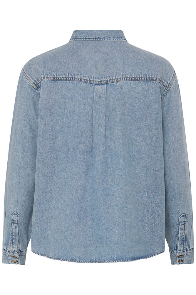 Bylevena SHIRT - Light Blue Denim