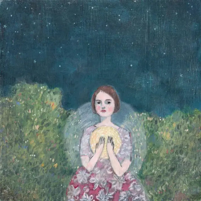 Her Radiance Lit the Night - Print