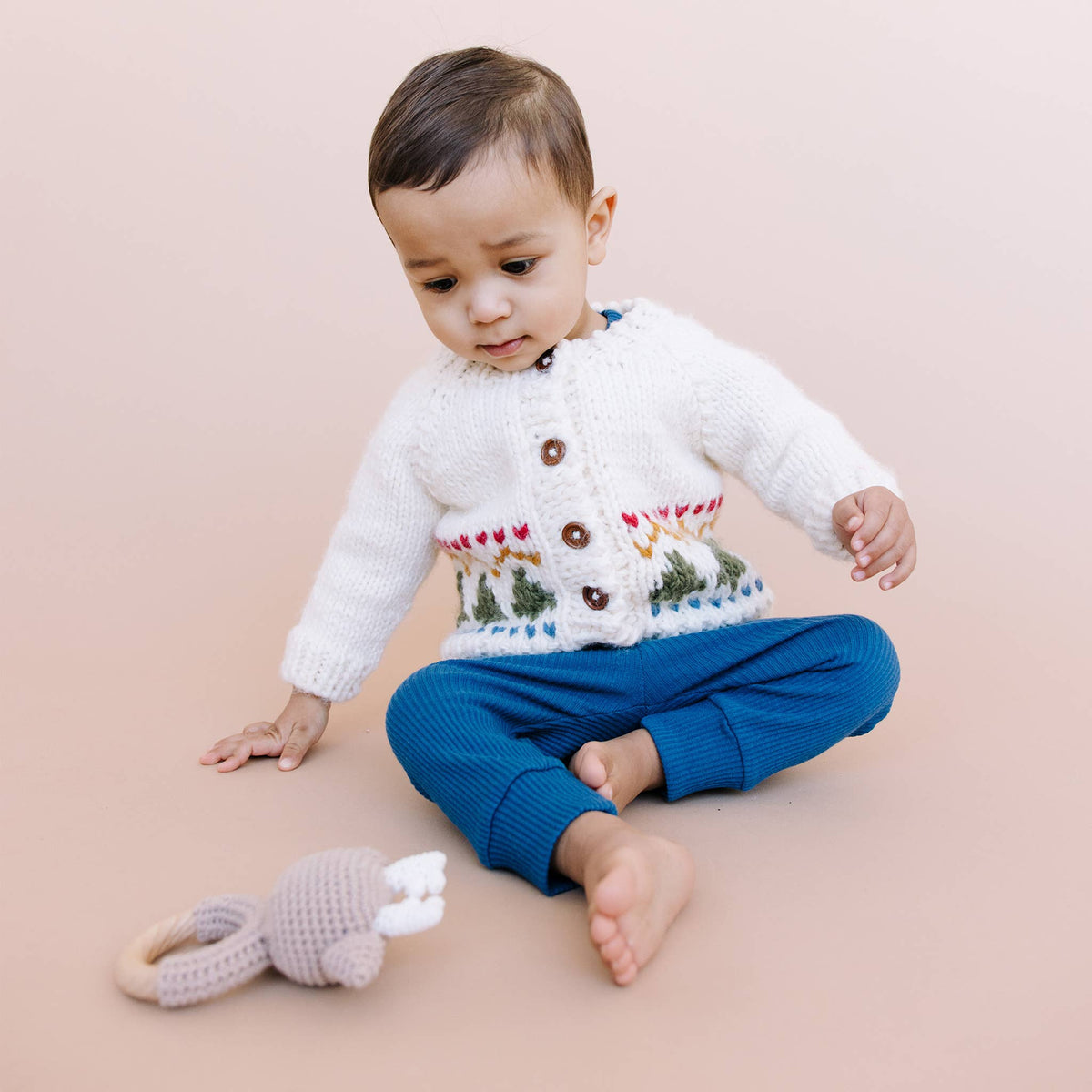 Fair Isle Winter Cardigan