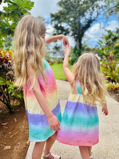 Ombre Cruise Girls Dress