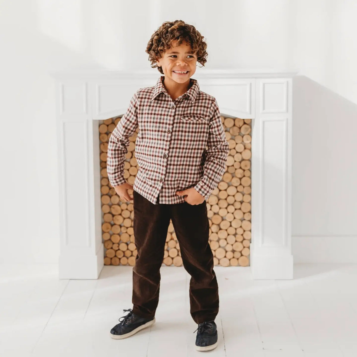 Cord Pants - Brown