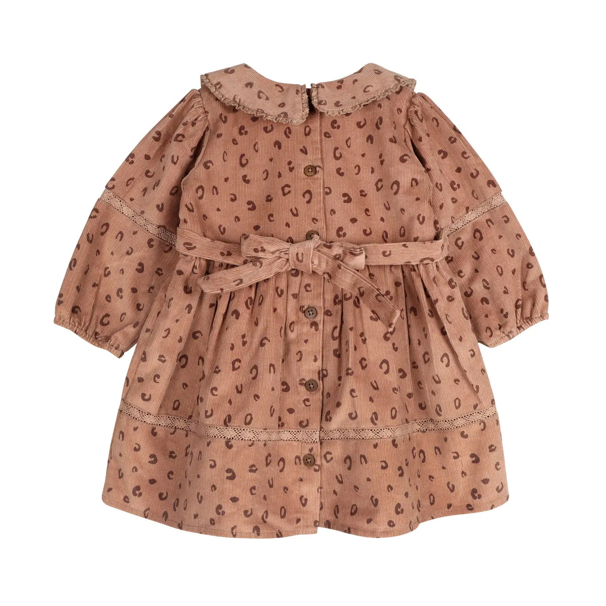 Cord Crush Animal Print Dress
