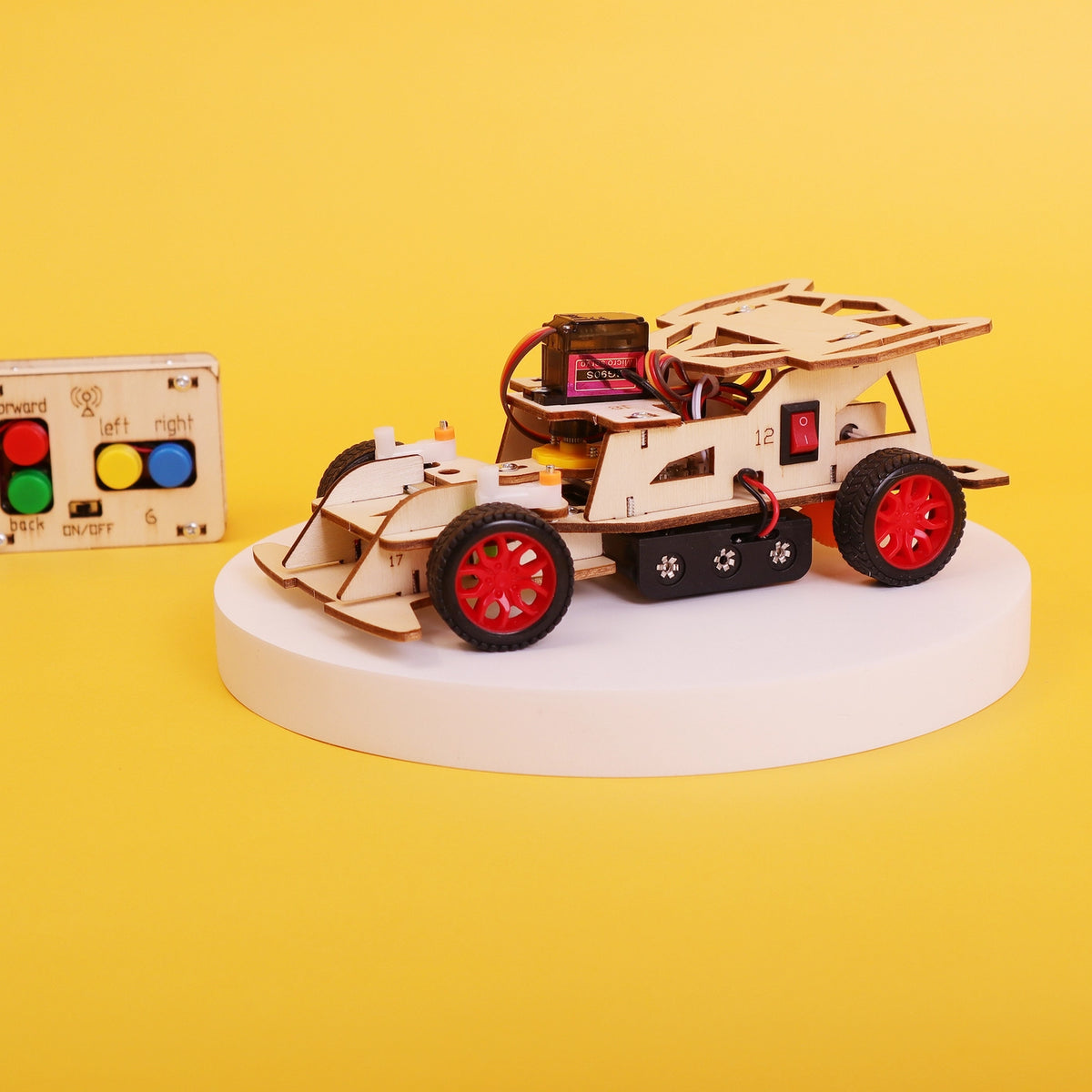 Car Diy Kit, Educational Stem Toy