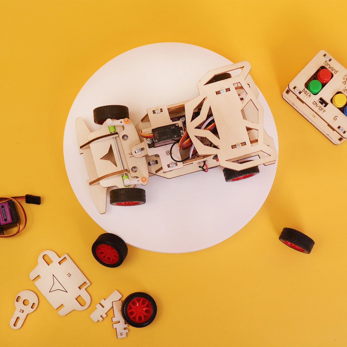 Car Diy Kit, Educational Stem Toy