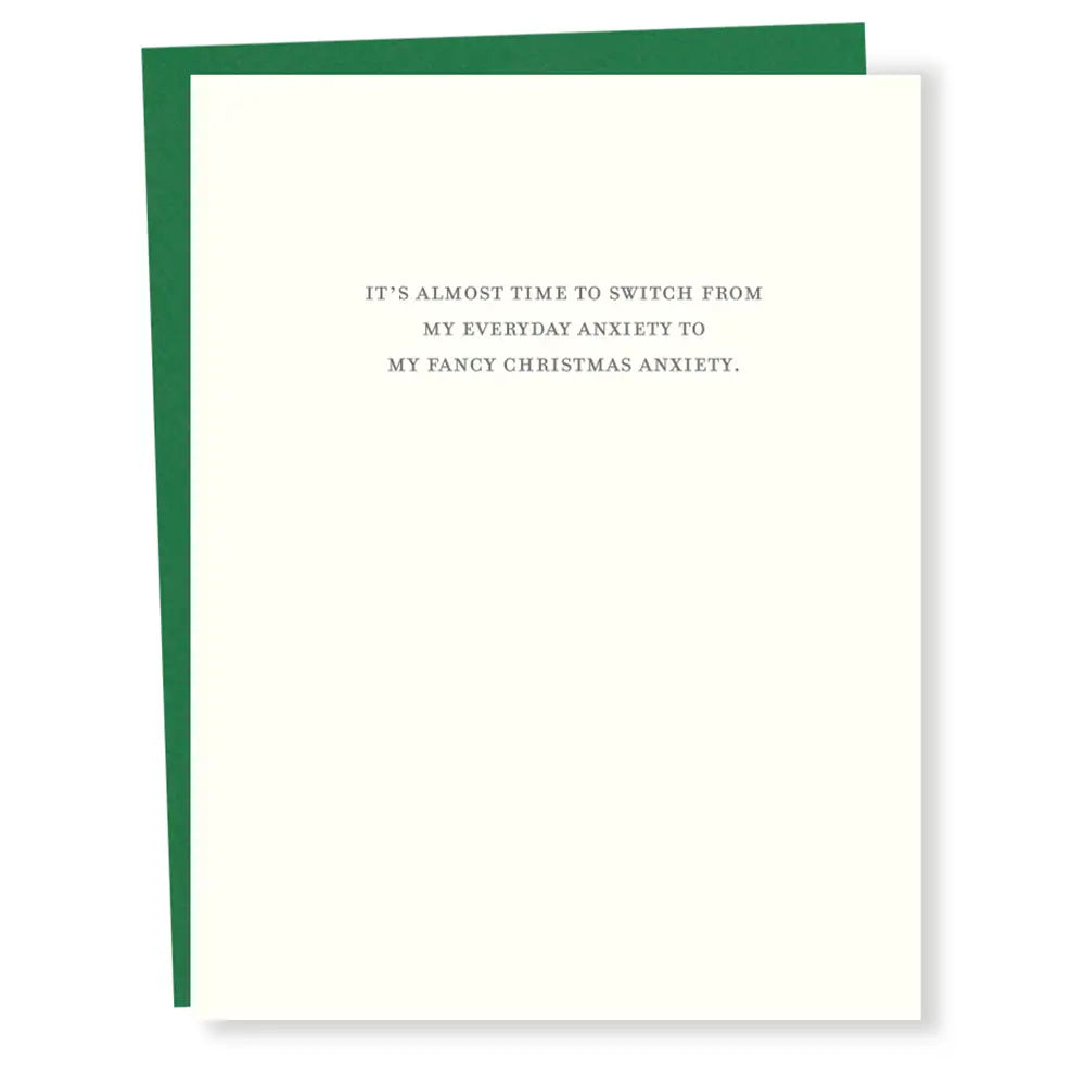 Anxiety Holiday Card